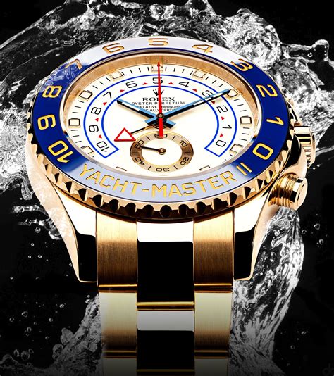 yellow gold yacht master 2